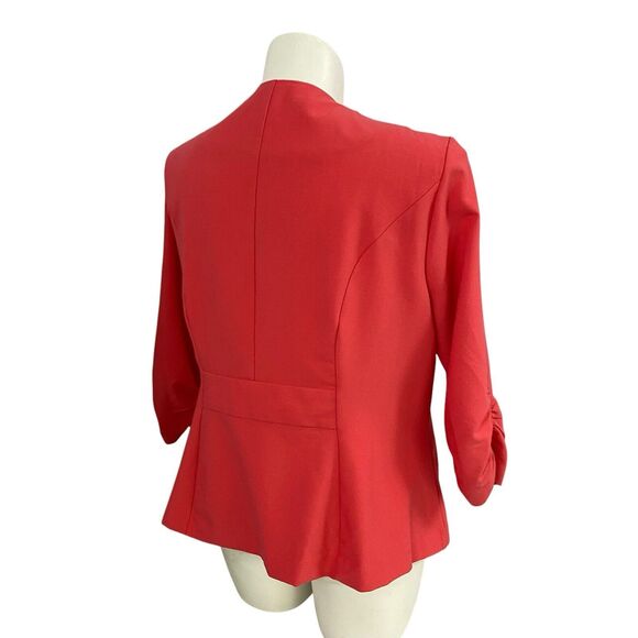 Torrid Blazer Womens 2X Orange Jacket Work Office Minimalist Basic Capsule - Picture 2 of 15